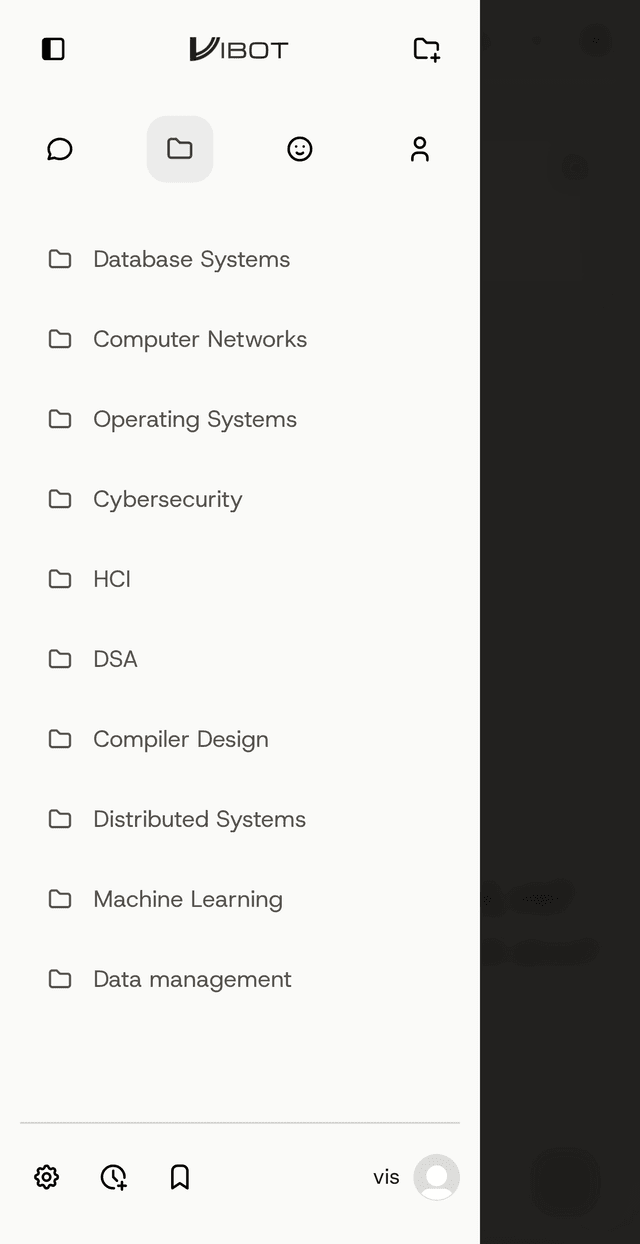 Vibot Projects screenshot