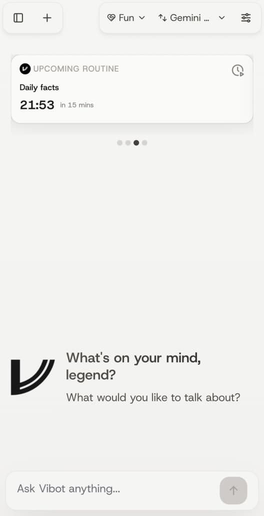Vibot Home screenshot